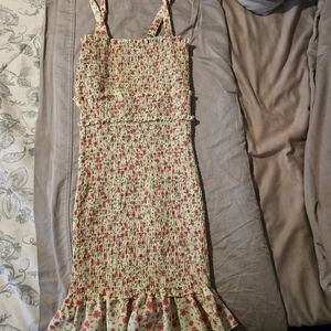 Floral Print Summer Dress